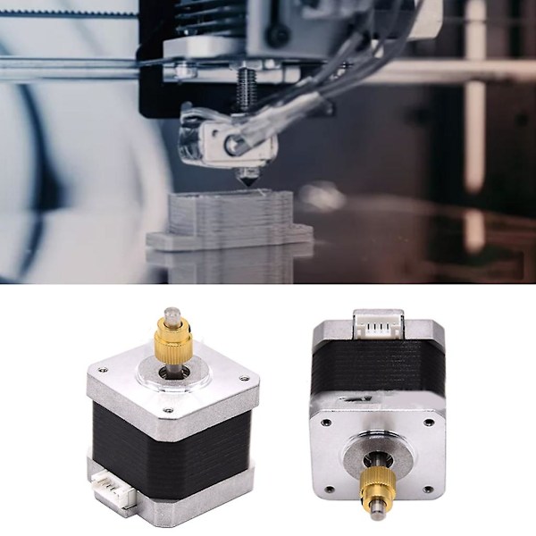 Steppermotor 42-34 med 40-tandad mässingssträngsprutningsväxel för Ender-3 Cr10