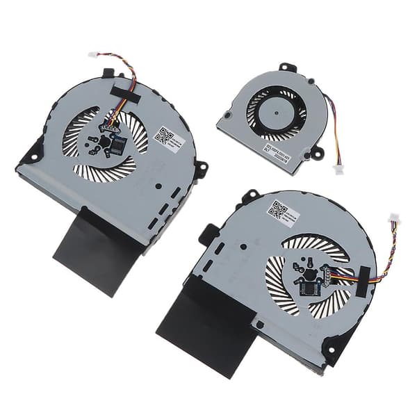 Laptop Cpu Køleventilator Sæt Til Rog Gl703 Gl703gs Gl703gm Køler Radiatorer 2stk