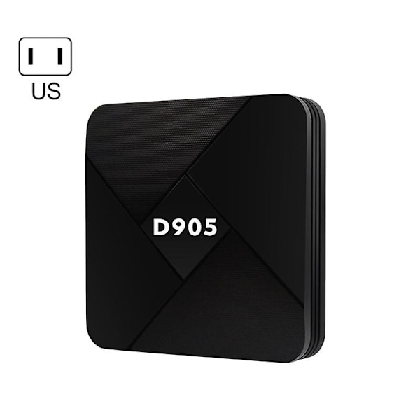 D905 Smart TV-boks Amlogic S905x Penta Core Mali-450 2.4g Wifi 4k Set Top Box Youtube Video