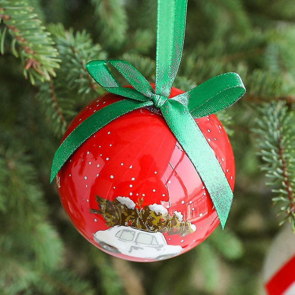 14 kpl Xmas Tree Riippuva Pallo Ornamentti Lahja Hang Ball Tee itse - Joulujuhla