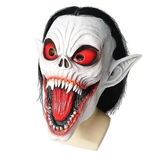 Morbius The Living Vampire Horror Cosplay Maske Skummel Halloween Maskerade Fest