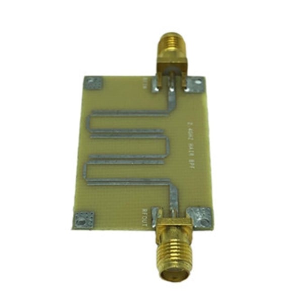 2,4 GHz Microstrip kaistanpäästösuodatin Korkealaatuinen kuparimateriaali