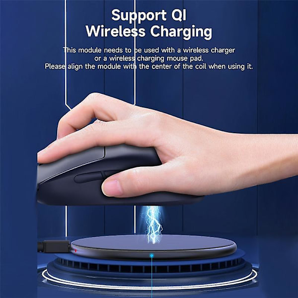 Musladdare Magnetisk Positioneringsmodulbas för GPW/GPW G502 G403 G703 G903 G Pro X