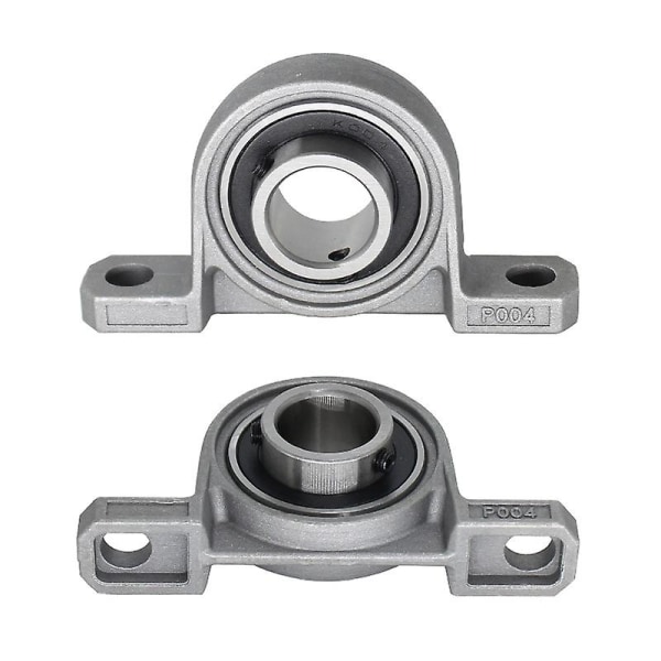 KP004 Lager - Zinklegerade/Kromstål låsskruvar med 20 mm håldiameter (2-pack)
