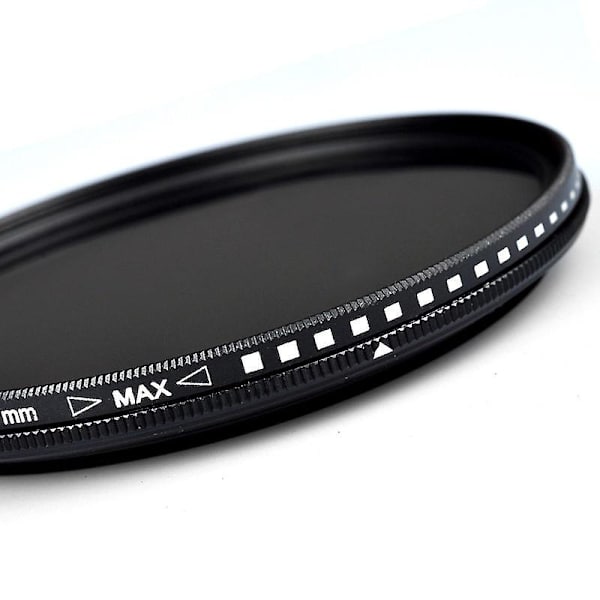 Zomei 52/55/58/62/67/72/77/82mm Justerbar Neutral Density Fader Filter Nd2-400