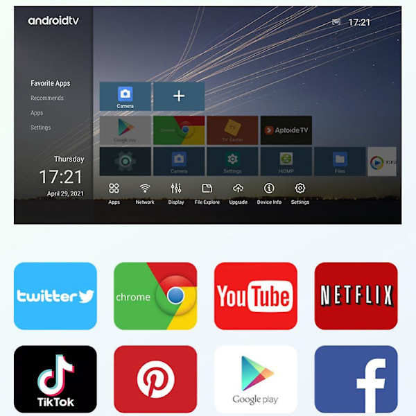2023 Ny Q96 W2 Hemmabio 2.4/5g Dubbel Wifi Media Player Amlogic Cpu Hisilicon Hi3798m