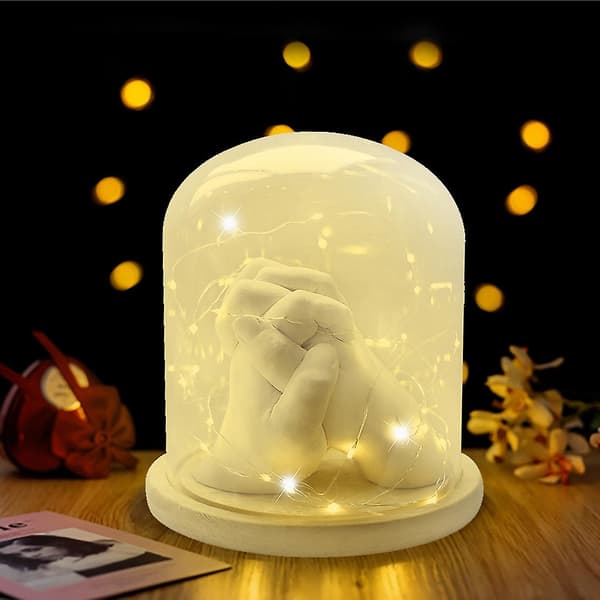 Diy Hand Foot Printing Mold Plaster Casting Kit Handprint Keepsake Growth Memor