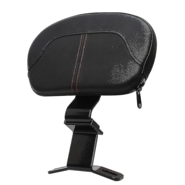 Motorsykkel Pu Leather Front Driver Rider Ryggstøtte Monteringssett Kompatibel Harley Touring Cvo Electra Road Street Glide Road King 09-22(svart Newway