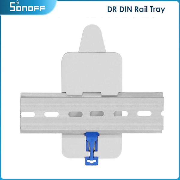 Sonoff DR DIN-kiskoalusta Säädettävä Kiinnitteinen Kisko Kotelopidike Hyllyasennus