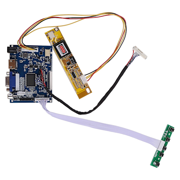 Hdmi-kompatibel Dvi+vga Lcd Led skærmcontrollerkort driver 1280x800