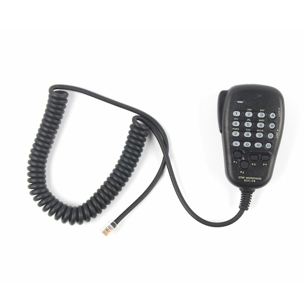 -48A6J 6-pins DTMF håndholdt radio høyttalermikrofon PTT for FT-8800R FT-8900R