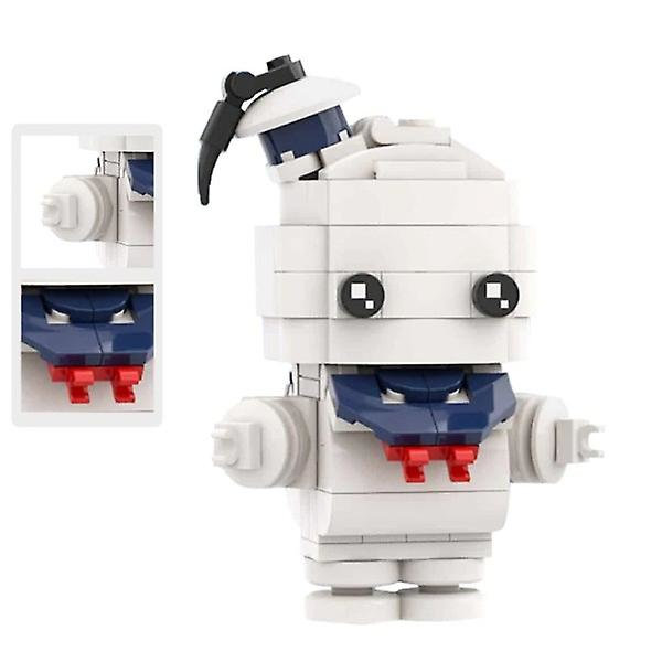 Tekniset autot City Ghostbusters Ecto-1 mallirakennuspalikat Luojat MOC Elokuva-ajoneuvo