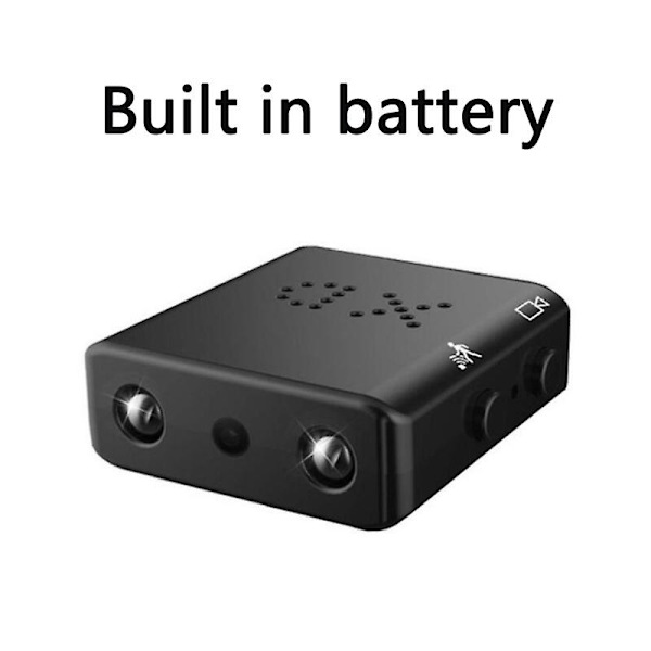 Lättanvänd Mikrokamera DV DVR Rörelsedetektering Fjärrvisning Kamera Bekväm