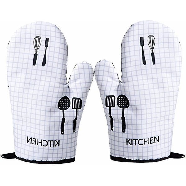 A Pair Of High Temperature Resistant Anti-scalding Gloves, Microwave Oven Insulation Gloves, Baking Oven Gloves H