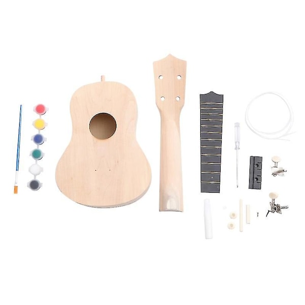 1 setti puinen ukulele basswood ukulele tee oma ukulele