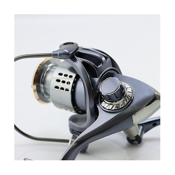 Reel Fishing 2000 5.2:1 Spinnrulle Dubbelhandtag Grepp Fiskeutrustning Fiske Rulle