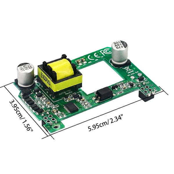 5v Poe Pihat 802.3af Ethernet Power Supply Module for Raspberry Pi 3b+ Rpi 4b
