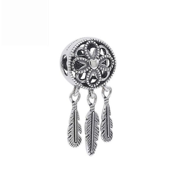 Sterling-hopea - Pandora-korut, hienot helmet b024-y