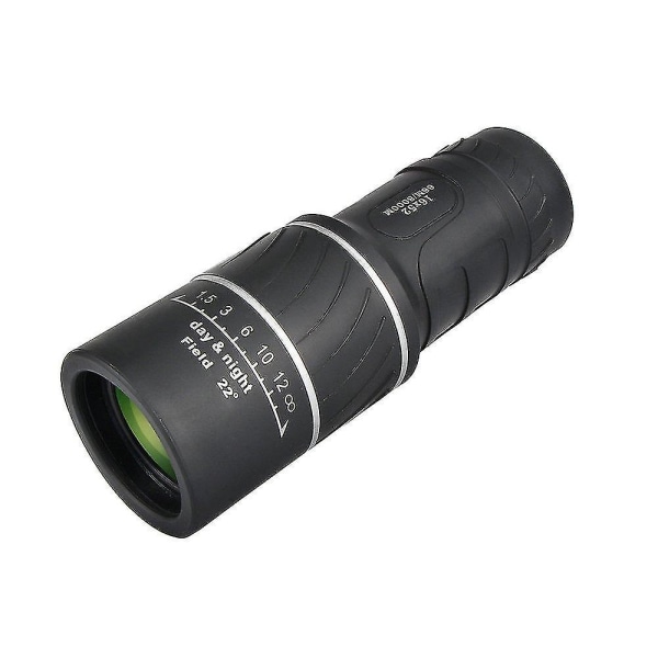 16x52 monokulært dobbeltfokus optisk zoomteleskop for fugletitting/dyreliv/jakt/camping/vandring