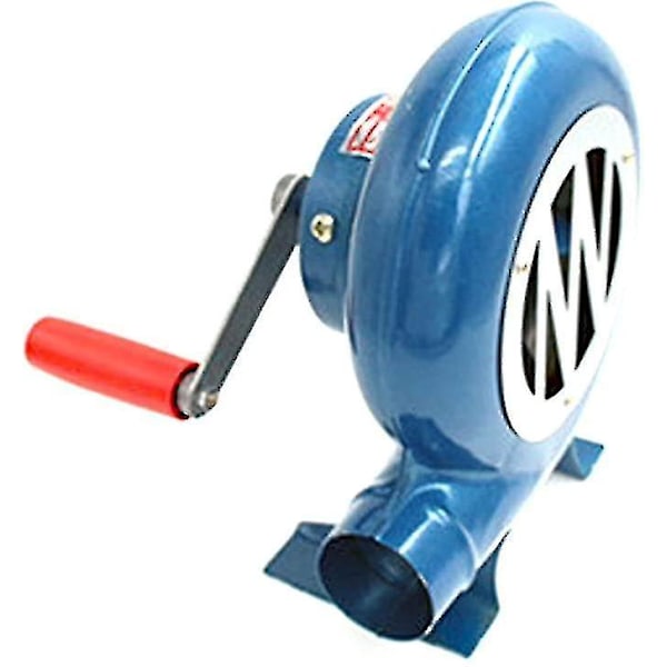 Hand Crank Blacksmith Forge Blower Manual Bbq Blower Centrifugal Barbecues Blower Bbq Forge Blower1pcs