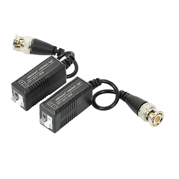 4 par 8 stycken passiv video balun sändare & mottagare med kabel för 1080p Tvi/cvi/tvi/ahd