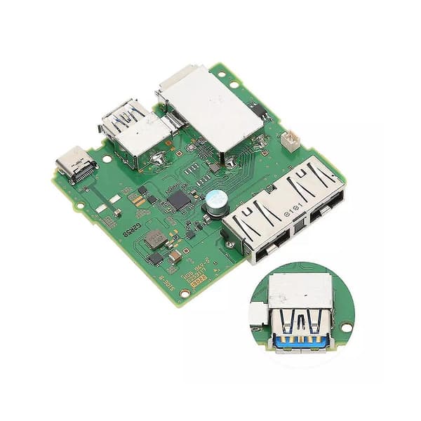 Helt ny -kompatibel Port Socket Connector Motherboard til Switch Output Opladningsdock Port Socket