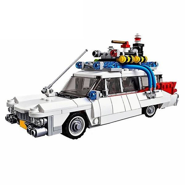 Tekniske biler City Ghostbusters Ecto-1 modelbyggeklodser Creators MOC filmkøretøj