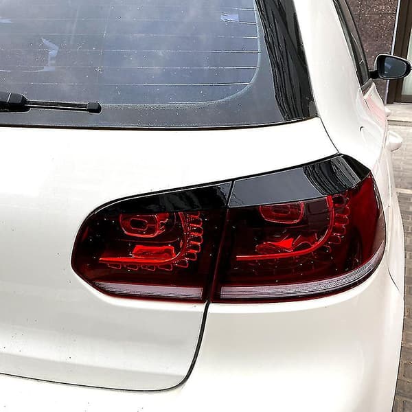 Bakre lyktebryn-deksel for bil, pyntelist for frontlykter, 2009-2012 Golf 6 Mk6