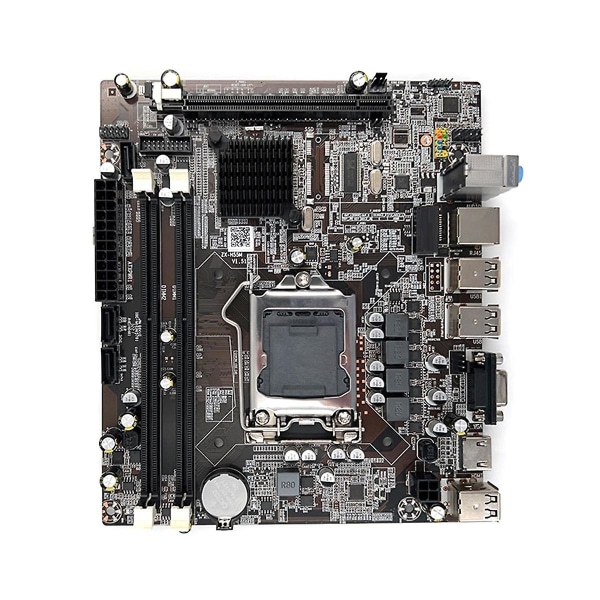 H55 bundkort Lga1156 understøtter I3 530 I5 760 serie Cpu Ddr3 hukommelse bundkort+i5 750 Cpu+sata C