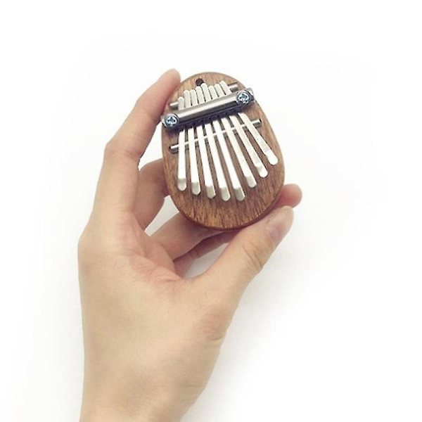 Mini Kalimba 8 tangenter Tommelfingerklaver Fantastisk lyd Finger Keyboard Musikinstrument Shytmv