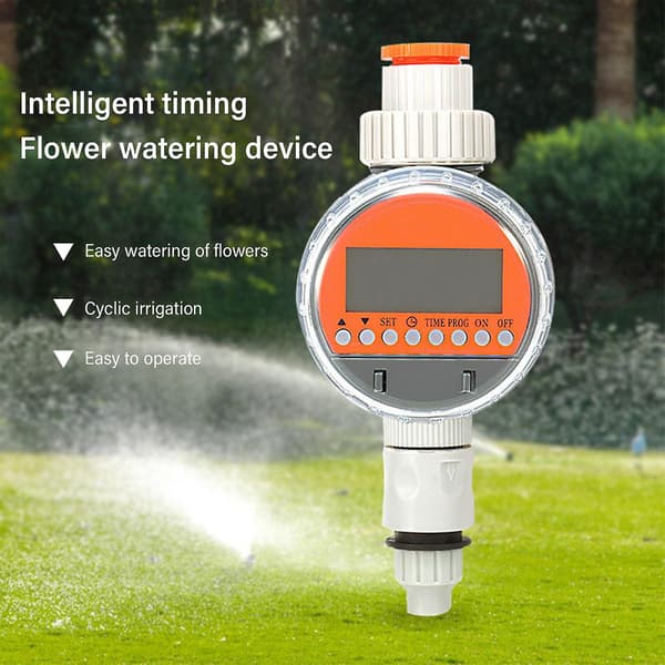 Hjemme Gadgets Havevandingstimer Digital Programmerbar Controller Automatisk Manuel 1pc Hane Slange Sprinkler Udendørs Vanding Timing Til System