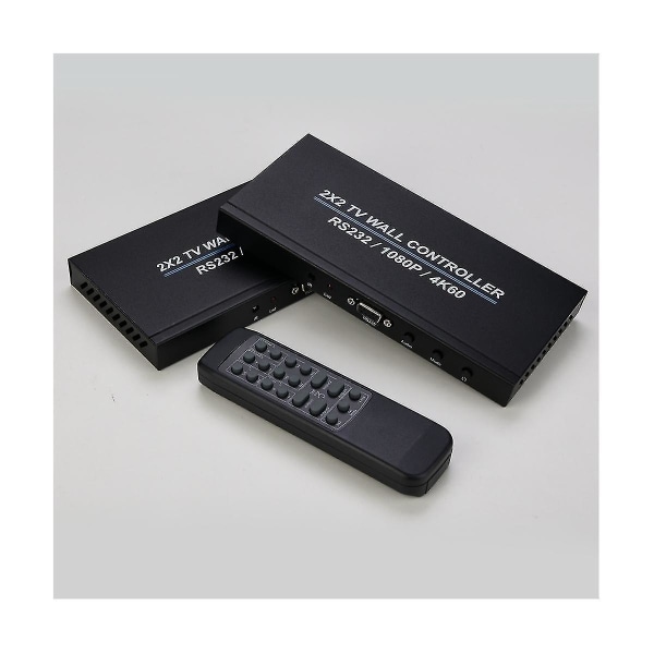 4k 60hz 2x2 kompatibel videovæg-controller Videovæg-processor 4-kanaler TV-splejsningsboks TV Sp