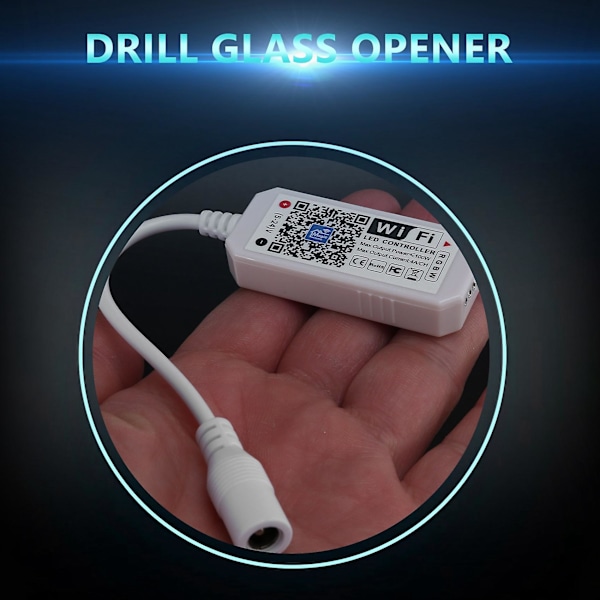 RGBW LED-remsa-styrenhet, Bluetooth WiFi-appstyrd, dimmerkontroll för Android/IOS-system