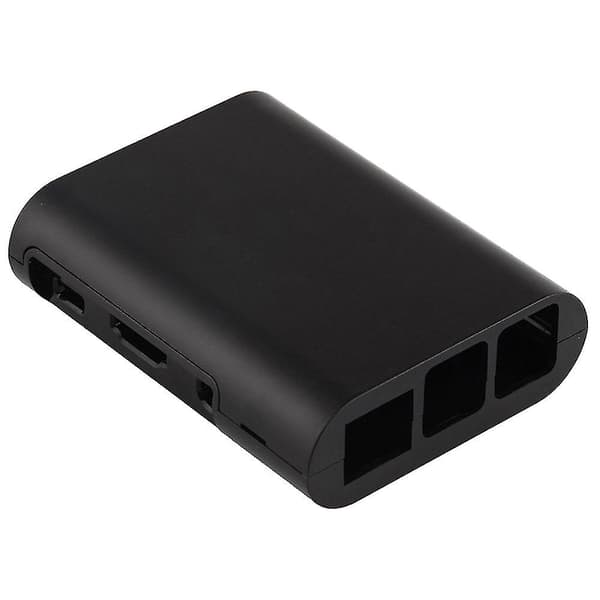 Fodral för 3 Modell B, Pi 2 Modell B & Pi B+4 Svart