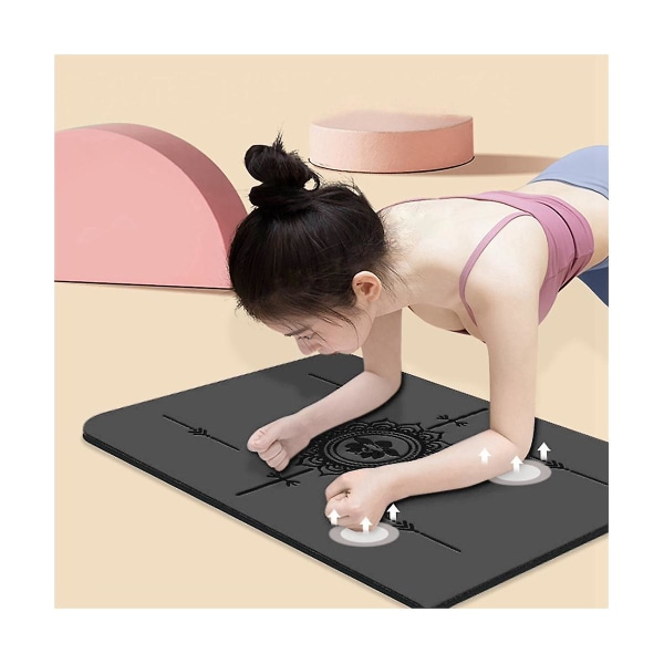 Yogamatte for håndstående gummimatte Komfortabel Meditasjon Rest Hit Fitness Handstand Matte