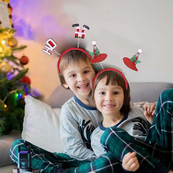 Joulu- ja juhlapyhäpäähine hiuspanta päähine lapsille ja aikuisille naamiaisiin style 4