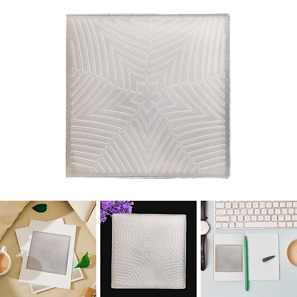 Spider Net Frame Template Embossing Folder Til Papirhåndværk Fotoalbum Dekorationer