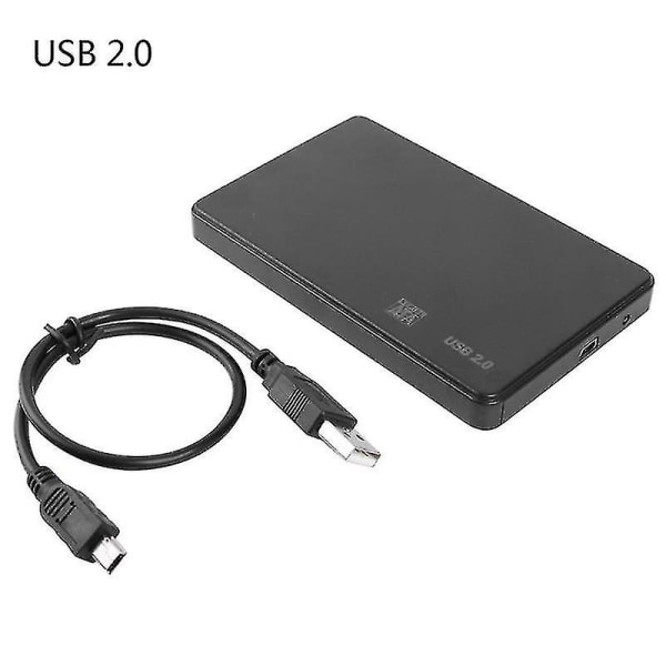 2,5 tuuman HDd Ssd case USB 3.0/2.0 -sovittimeen 5 Gbps kiintolevykotelon kotelosovitin Windows Mac OS -järjestelmään