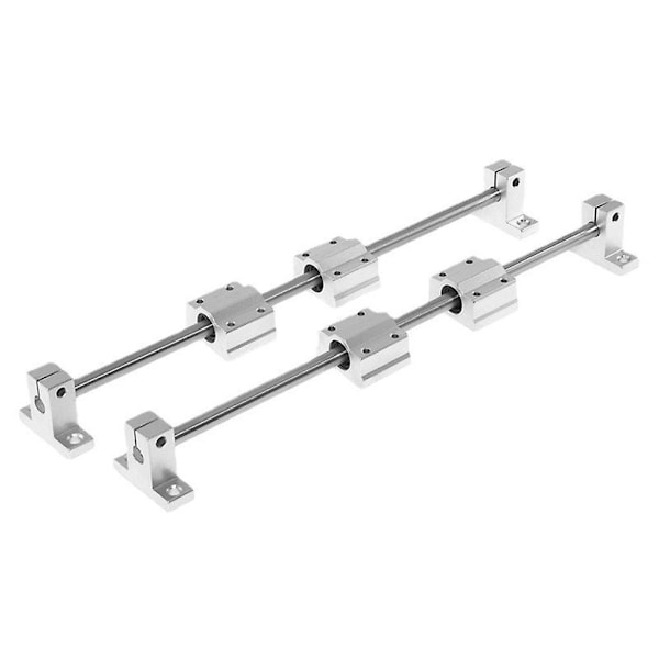 400mm helt gängad stång T8 blyskruv med mutterkit för 3D-skrivare/CNC-maskiner