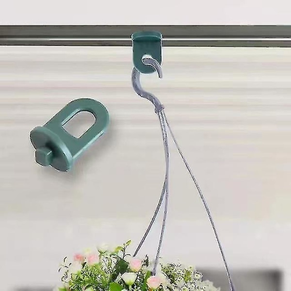 Paket med 50 växthusklämmor - Växthusklämmor - Enkel installation Små växthus Svarta plastklämmor Fästspänne Kompatibel korg Blomkruka 50 st