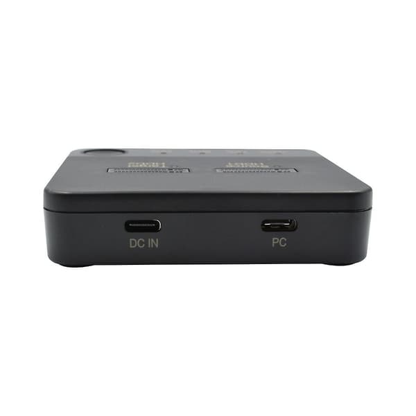 Dual-bay M.2 Sata- Hdd Offline Clone Duplicator för M2 Sata B-key/m&b-key Läs