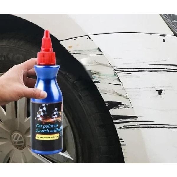 5 flasker Bilripefjerner Agent Ripe Reparasjonsverktøy Med Svamp Bilriper Reparasjon Polering Voks Antiripe Biltilbehør