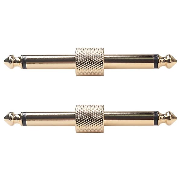 5 stk. 1/4 tommer 6,35 mm guitar effektpedal stikforbindelse kobling interface kabeladapter elektrisk pedal