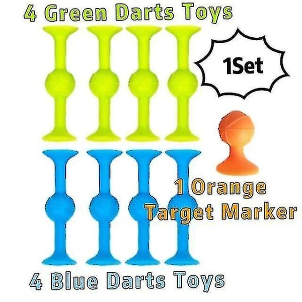 Shoot Target Mobile Dart Game Toy Large Sucker Toy Suge Stick |gags Praktiske vitser