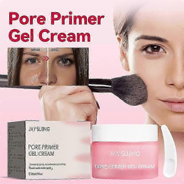 25-26 3 stk. Pore Base Gel Creme Usynlige Porer Ansigtsprimer Makeup Base Make Up 30ml