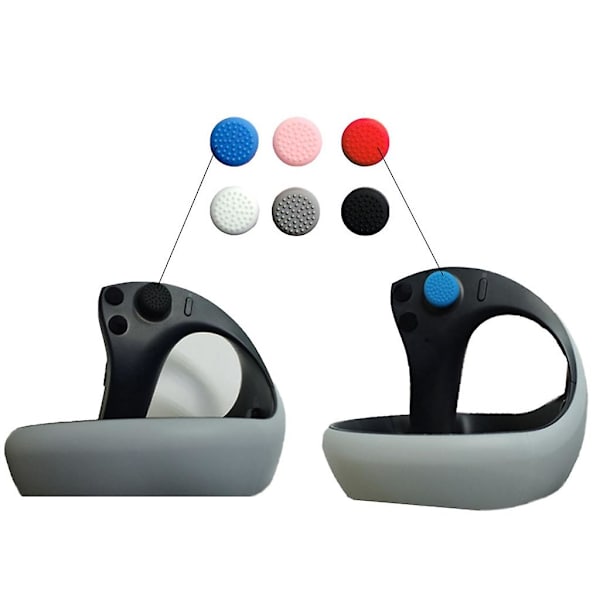 6 par silikon-joystickdeksler for PS VR2-headset