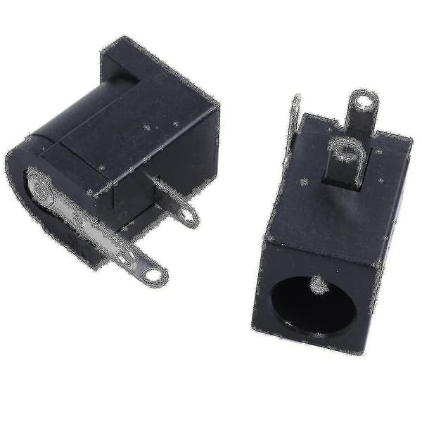 180 stk DC-strømuttak 2,1 mm x 5,5 mm sylindrisk PCB-montering DC-005