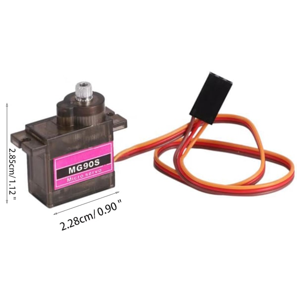 Mg90s Metal Gear Micro Servo 3d 450 Elektrisk Rak Swash Plate