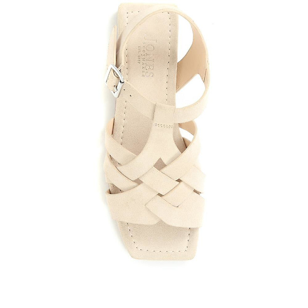 Jones Bootmaker Lyla flate sandaler for kvinner black uk 4