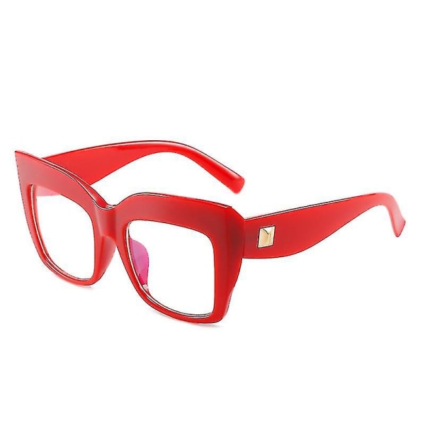 Blått lysblokkerende briller mot hodepine og belastning på øynene Superlette dataspillbriller Motetilbehør unisex for kvinner og